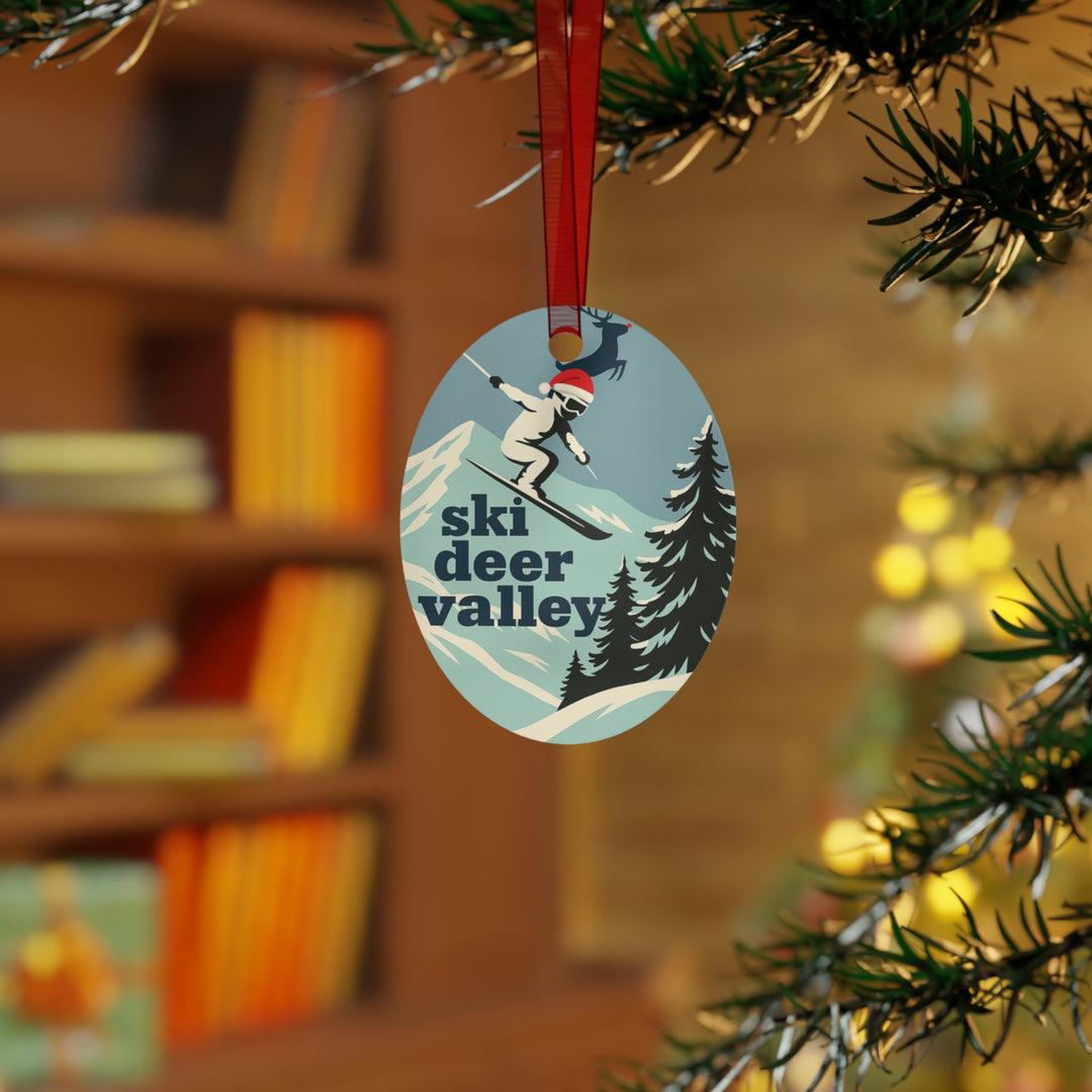 Ski Deer Valley Christmas Ornament