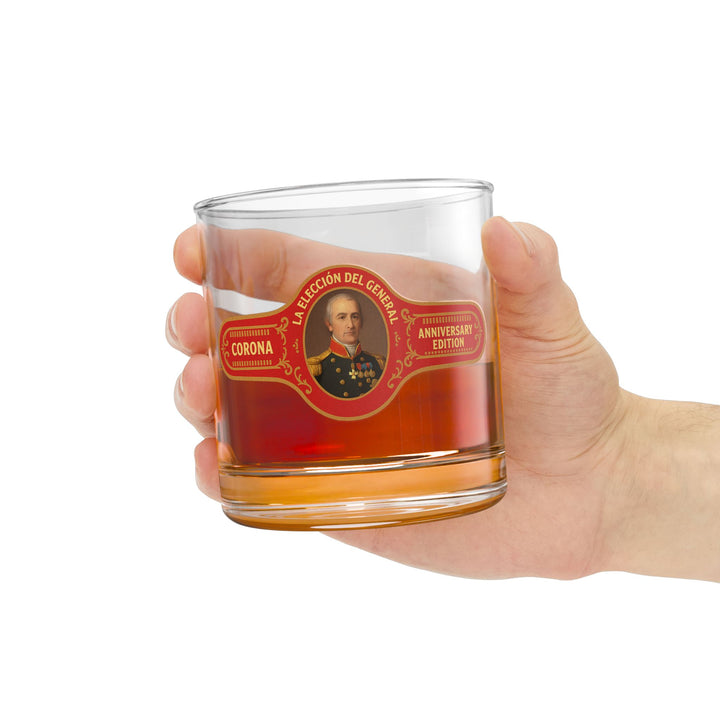 The Cigar Band Project: La Elección del General: Bourbon Rocks Glass