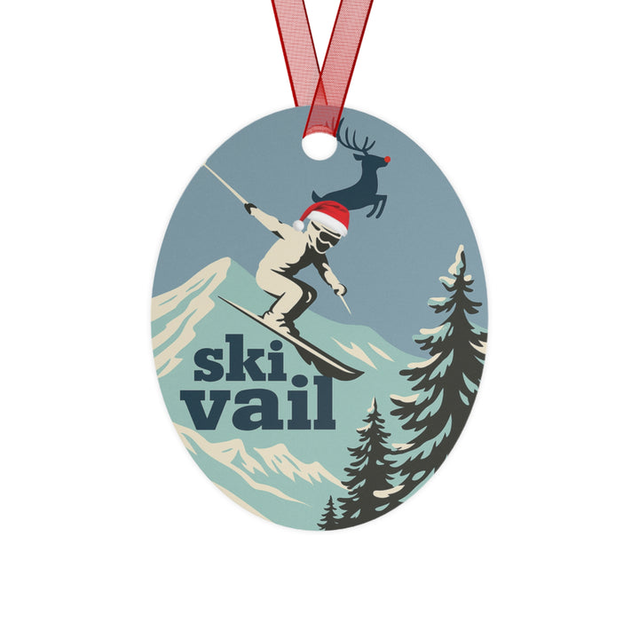 Ski Vail Christmas Ornament