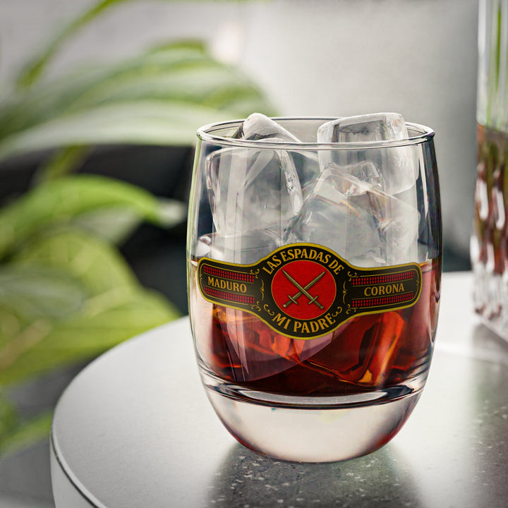 Whiskey Glass - Las Espadas De Mi Padre - Cigar Band project