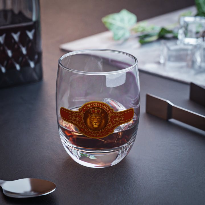 El Rey de la Selva” Whiskey Glass - The Cigar Band Project