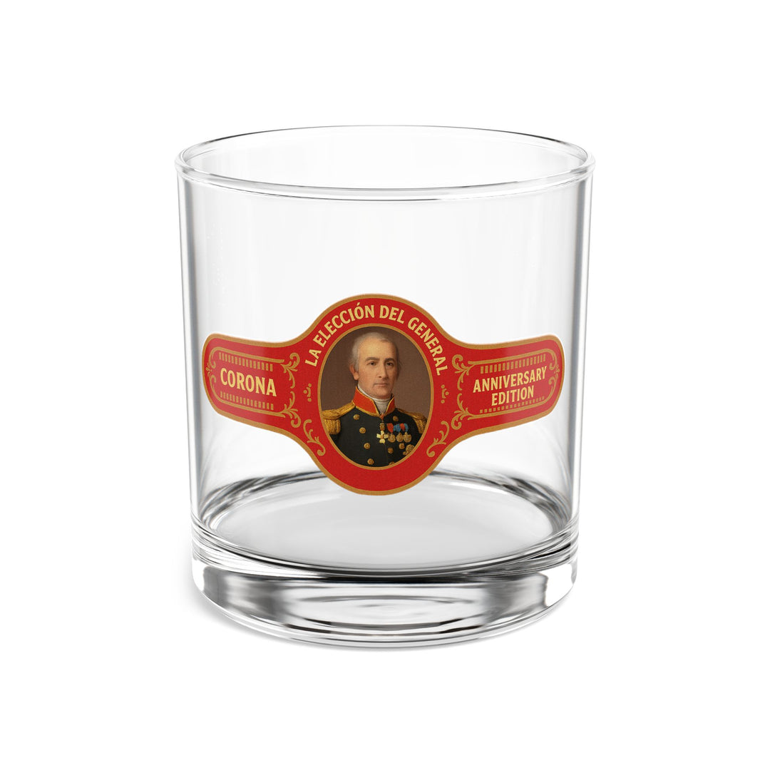 The Cigar Band Project: La Elección del General: Bourbon Rocks Glass