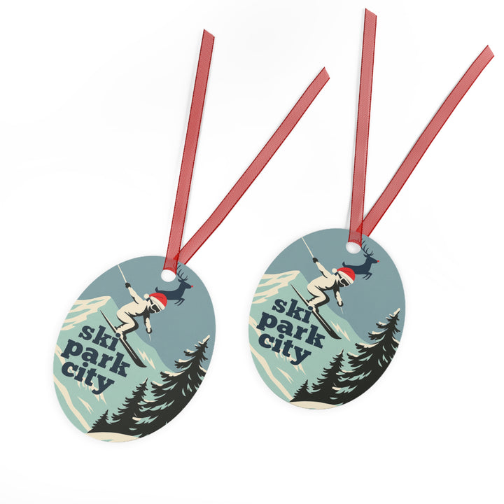Ski Park City Ornament