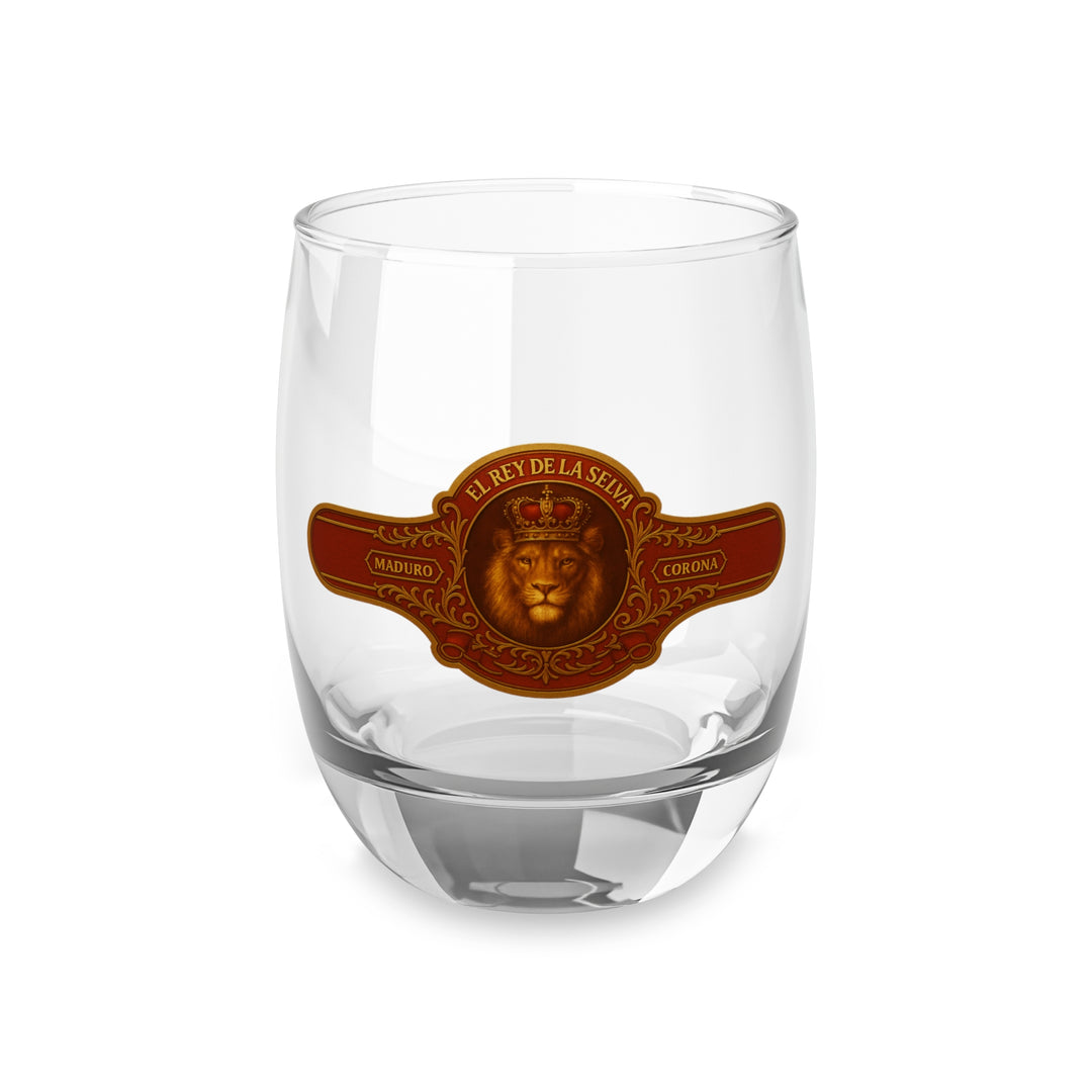El Rey de la Selva” Whiskey Glass - The Cigar Band Project