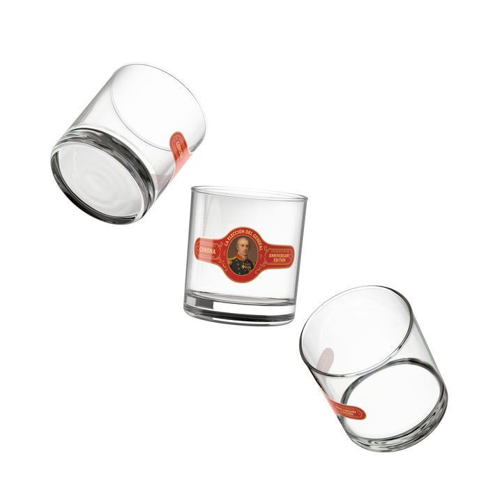 The Cigar Band Project: La Elección del General: Bourbon Rocks Glass