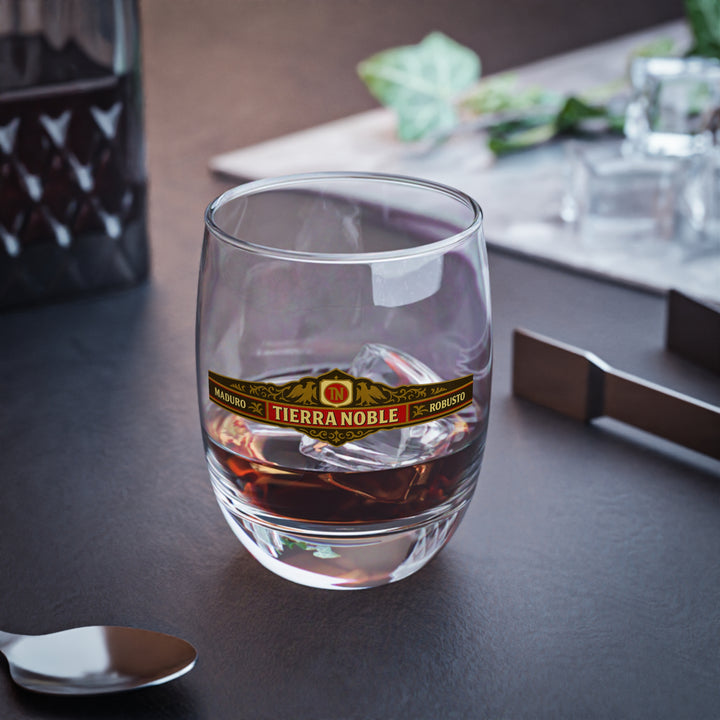 Tierra Noble - Cigar Band Project - Elegant Whiskey Glass