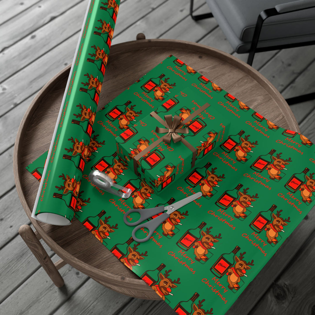 Rudolph After Party Wrapping Paper