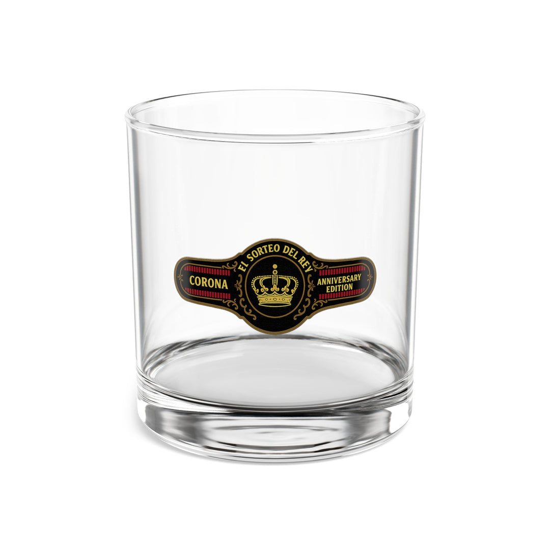 The Cigar Band Project: El Sorteo del Rey Bourbon Rocks Glass