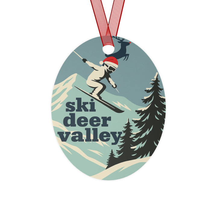 Ski Deer Valley Christmas Ornament