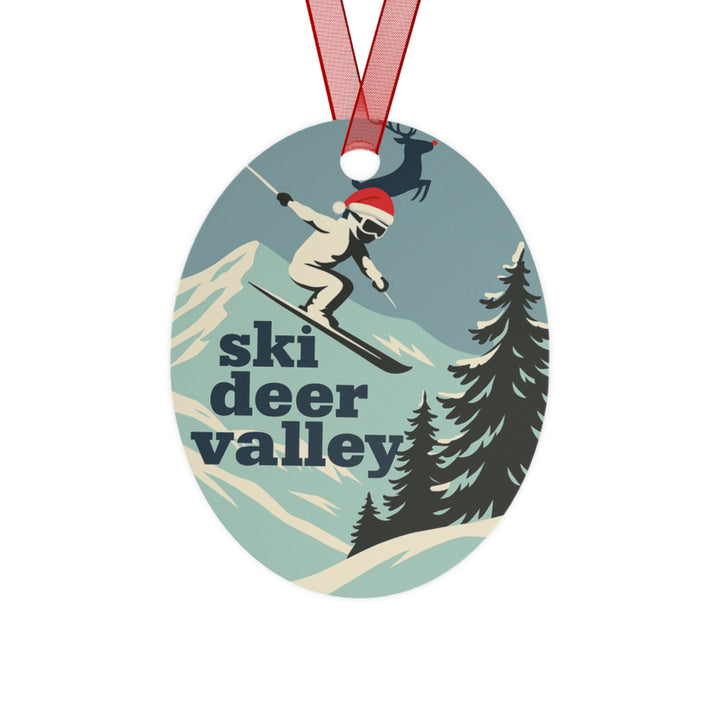 Ski Deer Valley Christmas Ornament