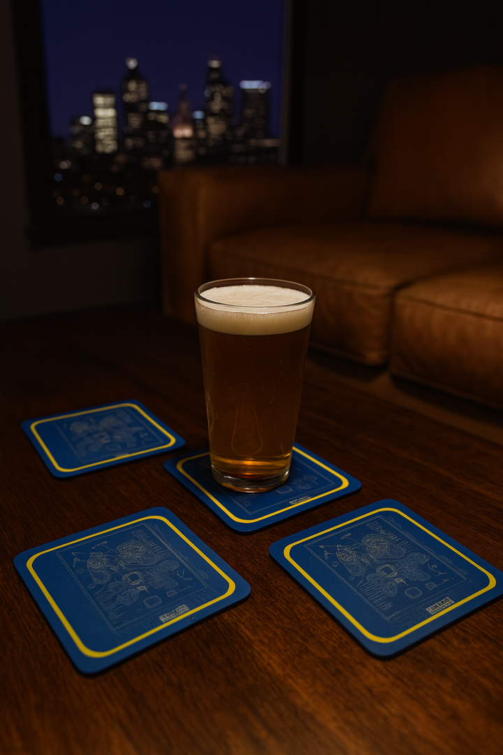 The Blueprint Coaster