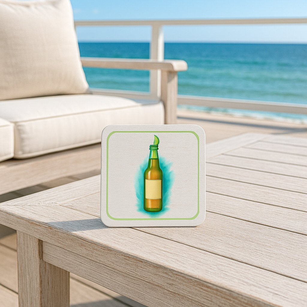 The Dockside Lager Coaster