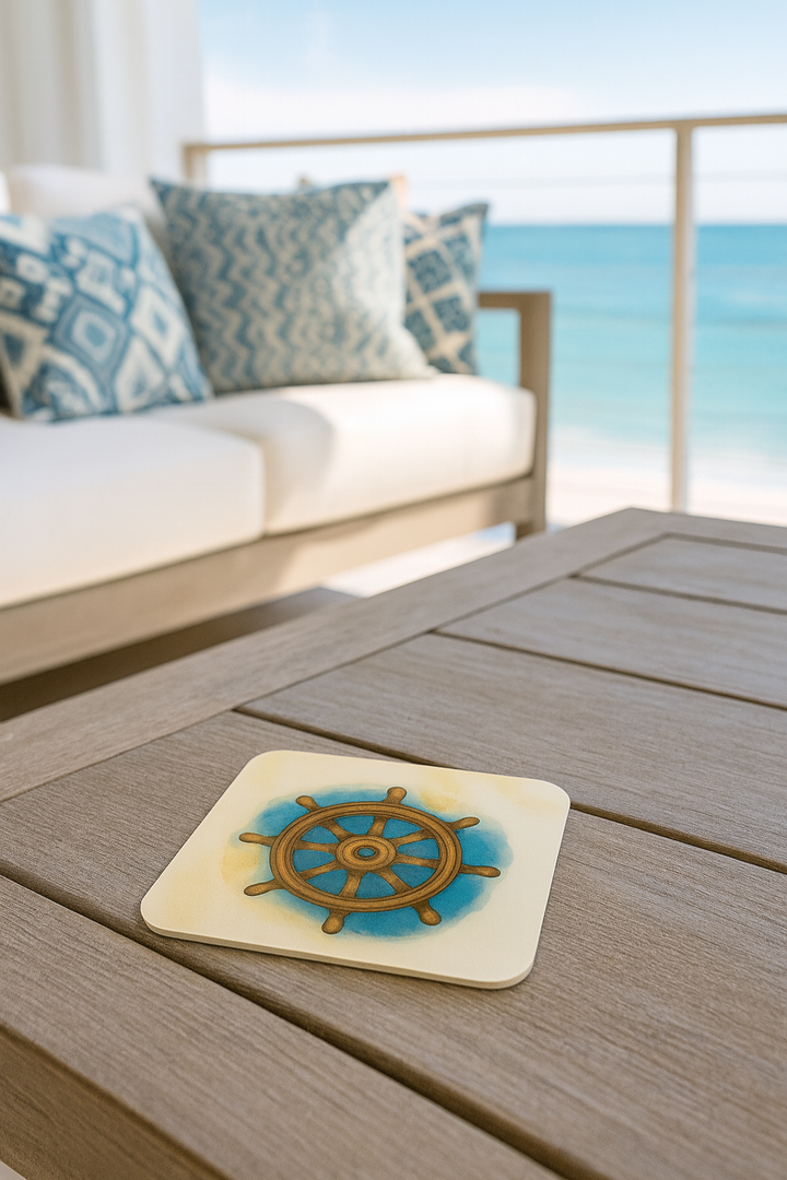 The Helmstead Coaster - For the Captain's Cocktail