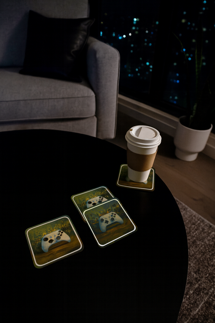 The Oil Painted Gamer Coaster