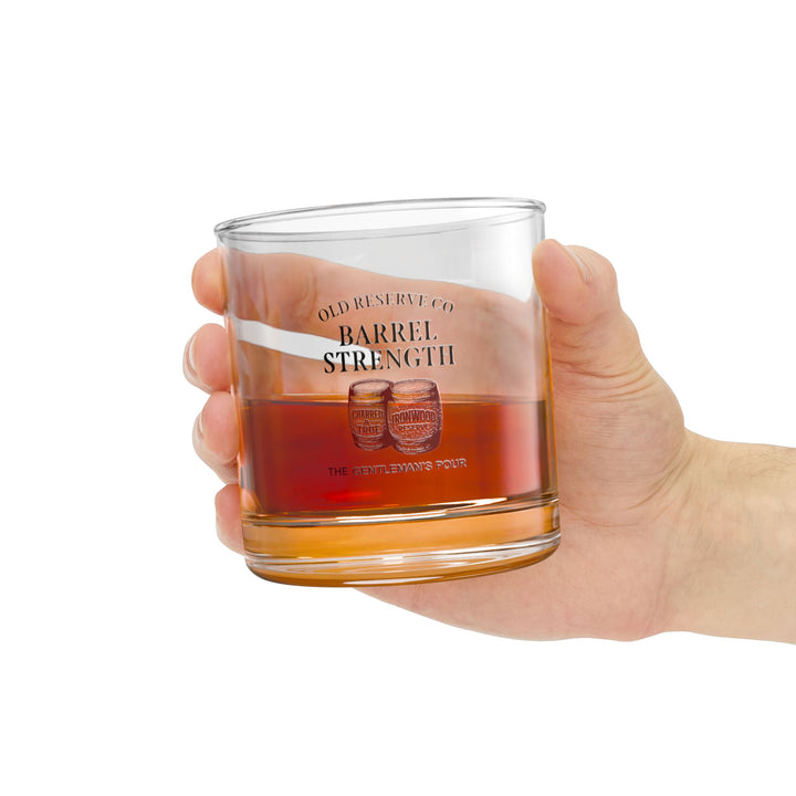 Barrel Strength Rocks Glass