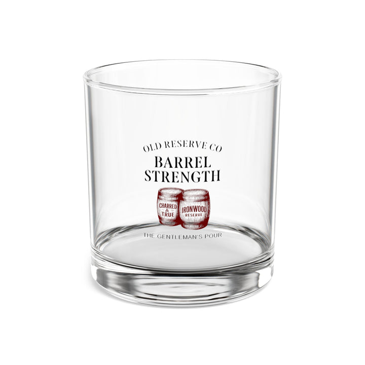 Barrel Strength Rocks Glass