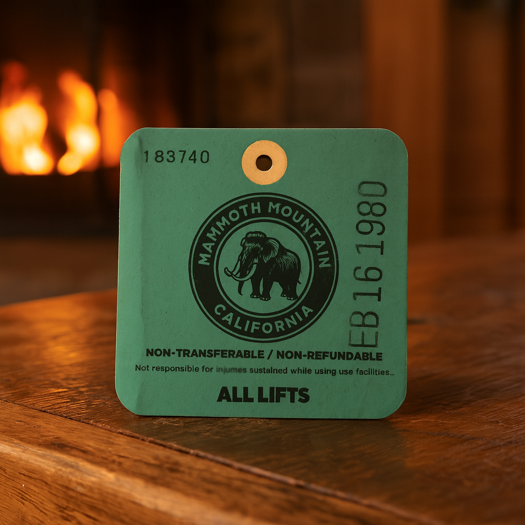 Mammoth Lift Ticket Coaster