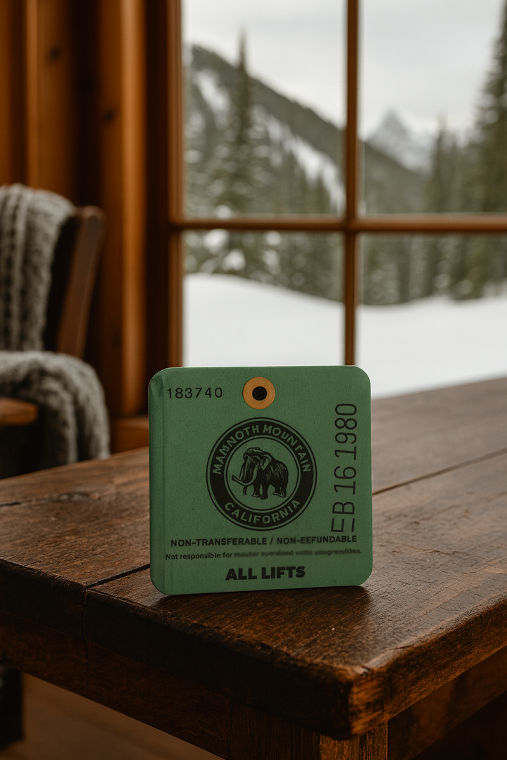 Mammoth Lift Ticket Coaster