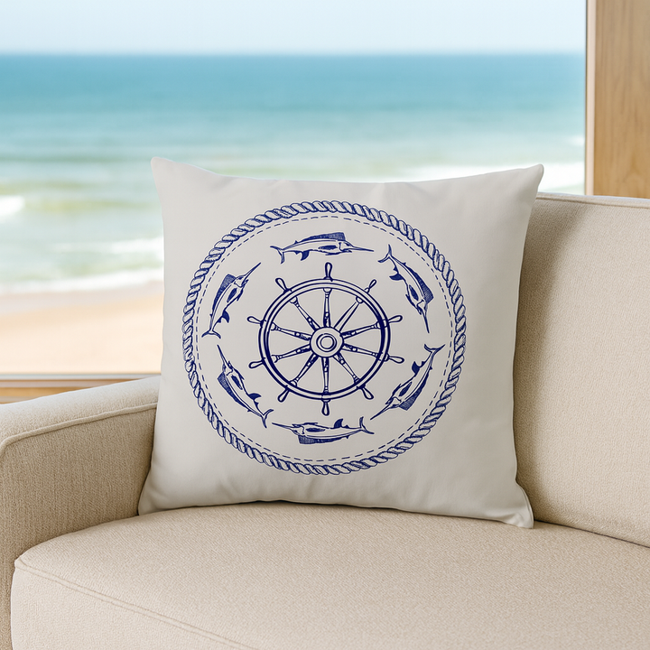 Marlin’s Helm Pillow