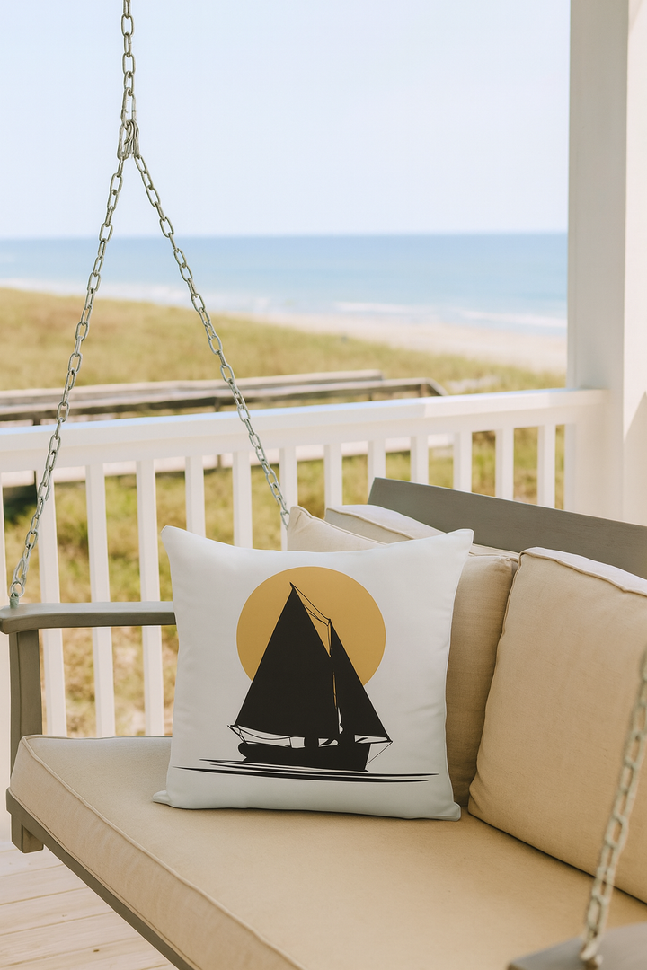 Harbor at Dusk Pillow