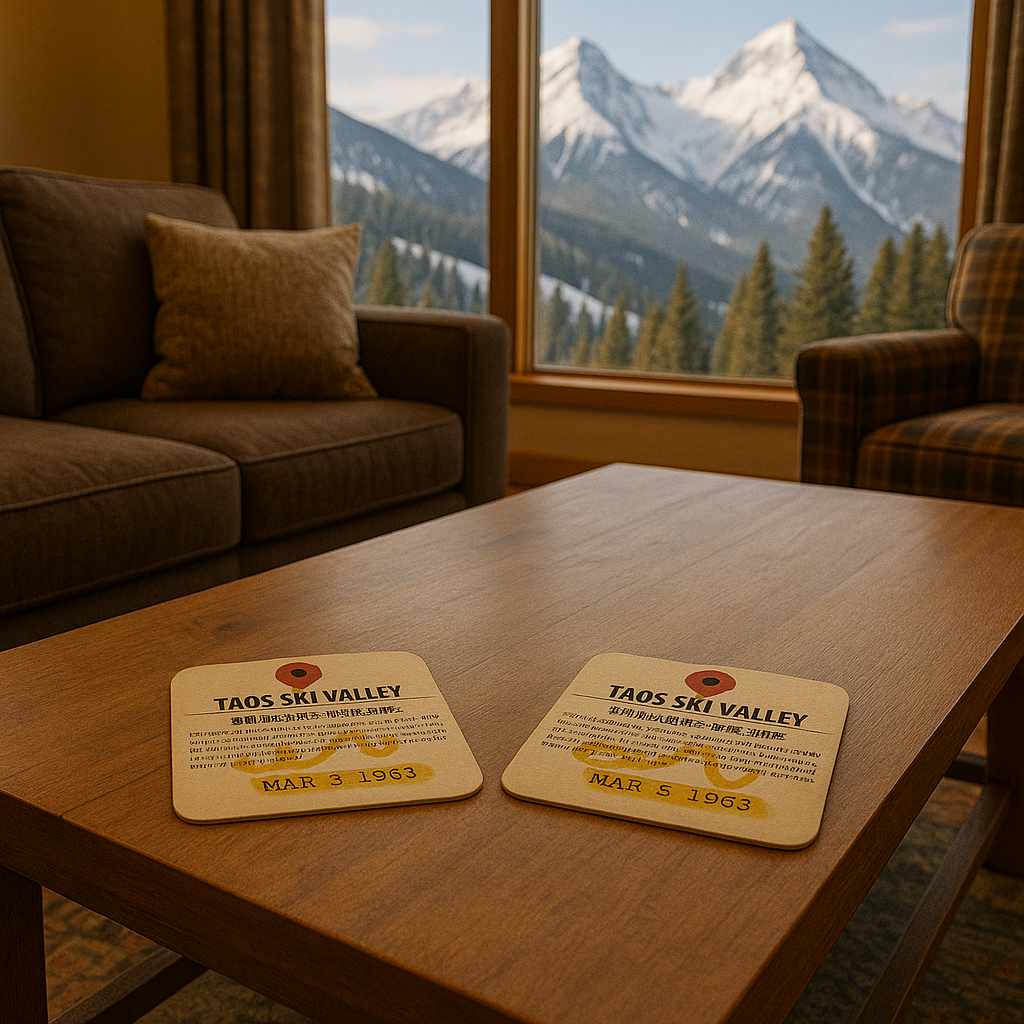 Taos Lift Ticket Coaster