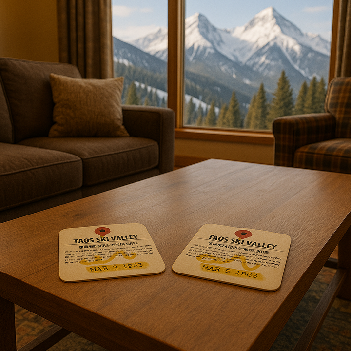 Taos Lift Ticket Coaster