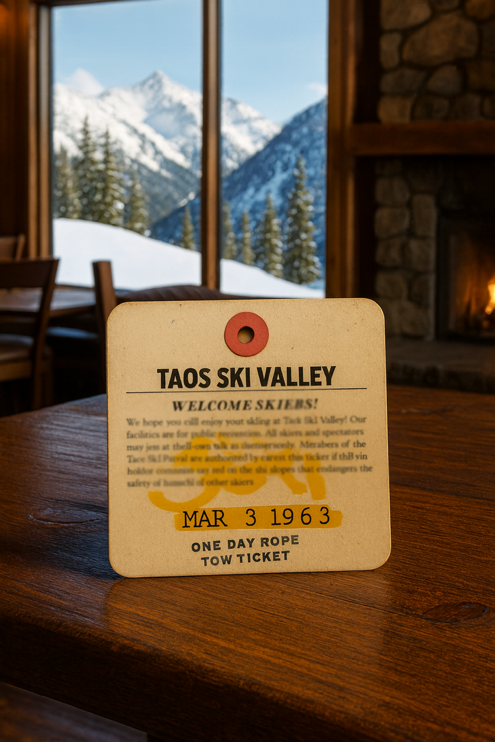 Taos Lift Ticket Coaster
