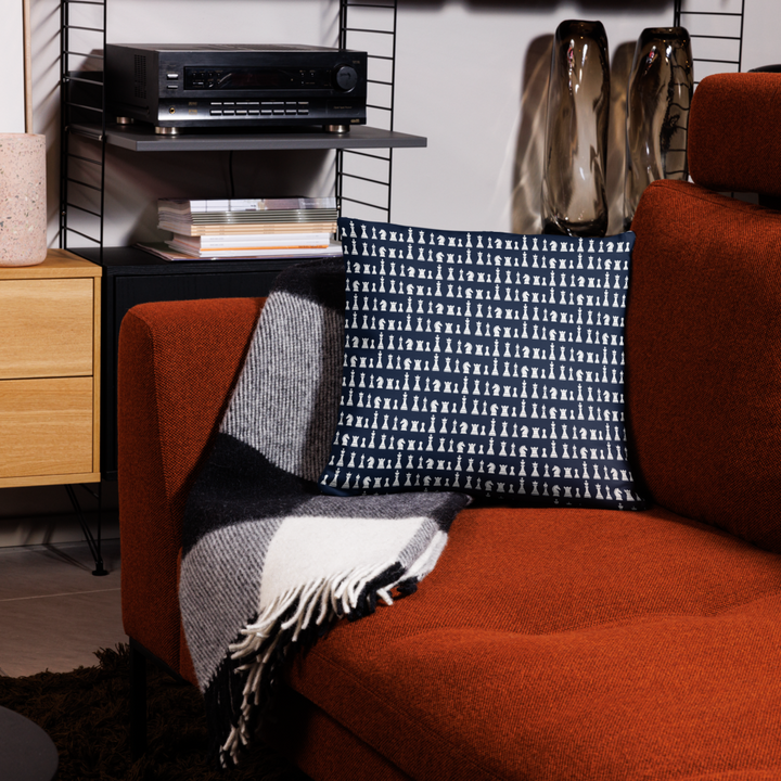 The Checkmate Cushion – Chess Piece Pillow