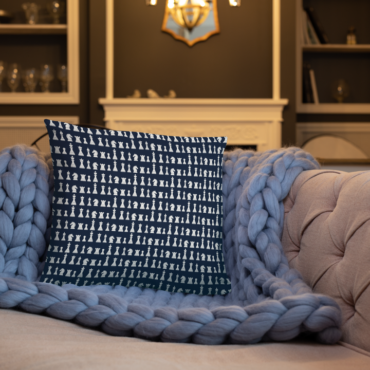 The Checkmate Cushion – Chess Piece Pillow
