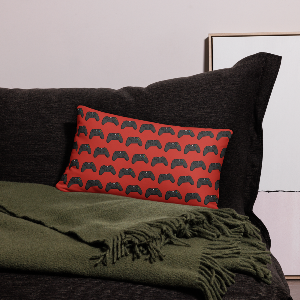 The Redline Respawn Pillow