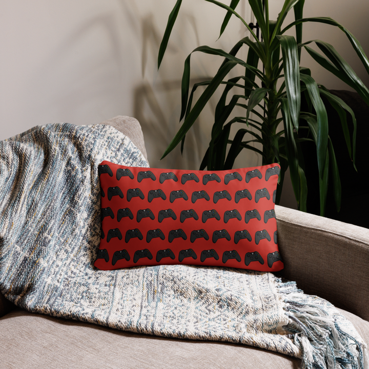 The Redline Respawn Pillow