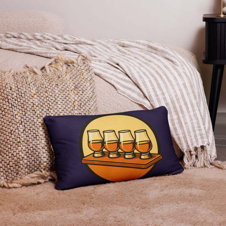 “Bourbon Lounge” Decorative Throw Pillow