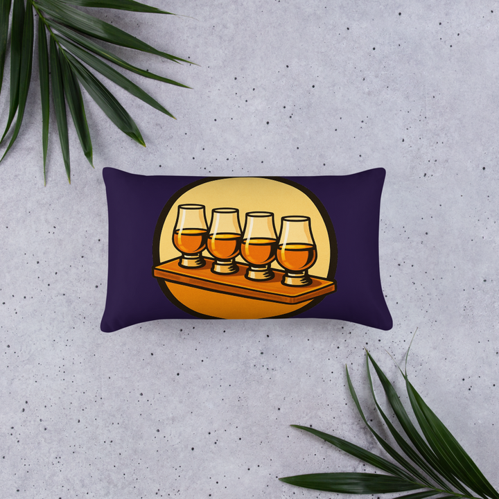 “Bourbon Lounge” Decorative Throw Pillow