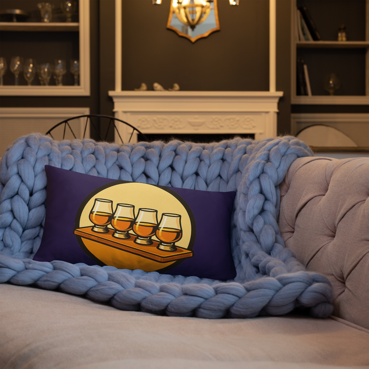 “Bourbon Lounge” Decorative Throw Pillow