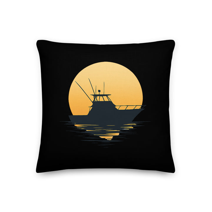 Sunset Offshore - The Deep Sea Fisherman's Pillow