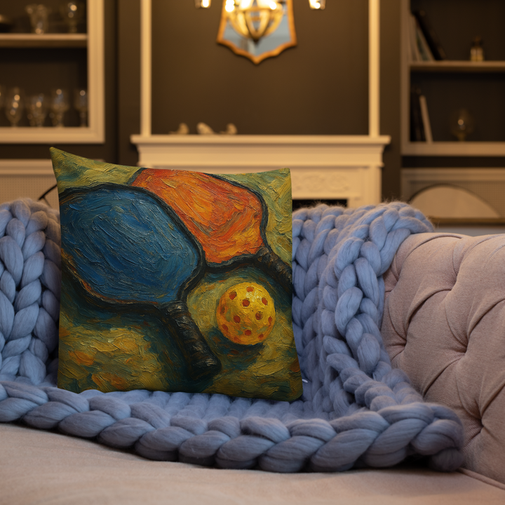 Pickleball Pillow - The Painted Rally