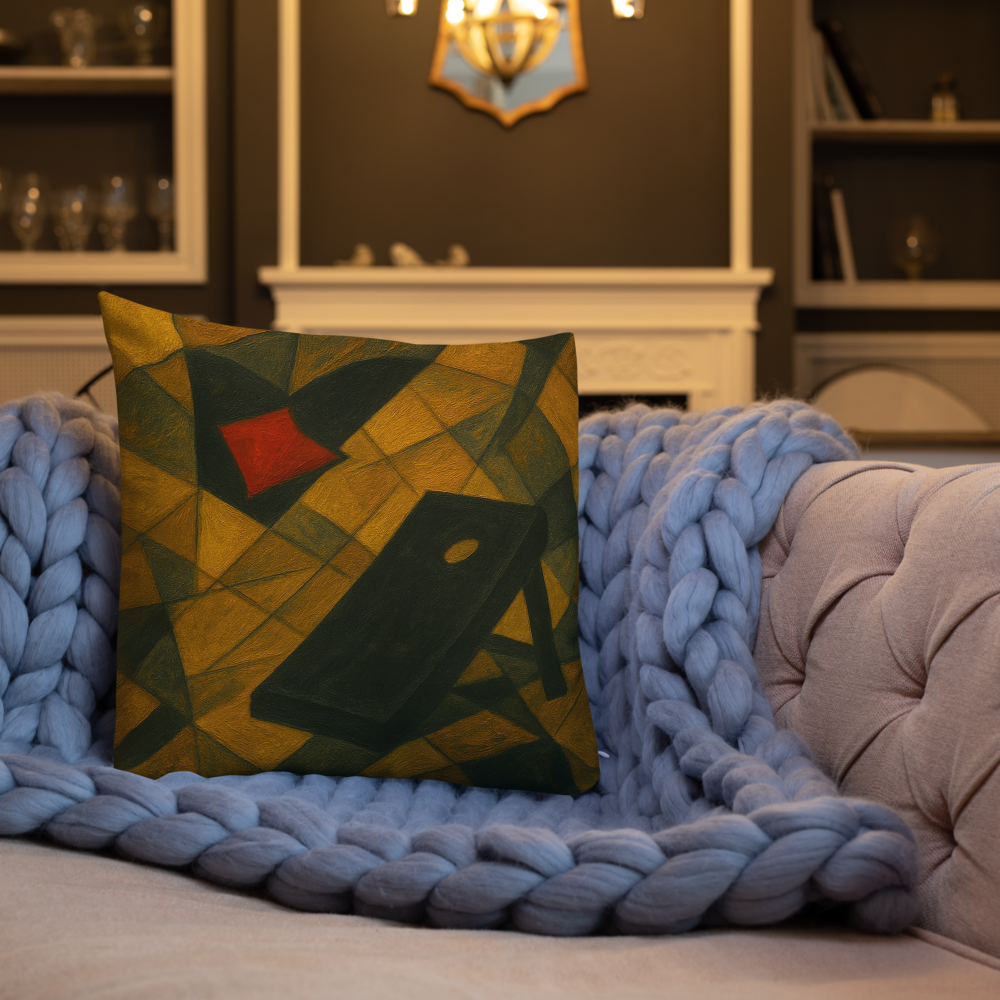 The Golden Board - The Cornhole Pillow