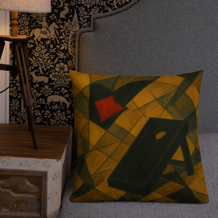 The Golden Board - The Cornhole Pillow