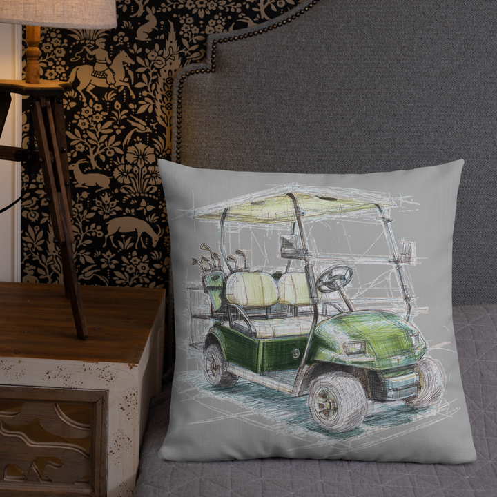 The Golf Pillow - The Greenfair Sketch