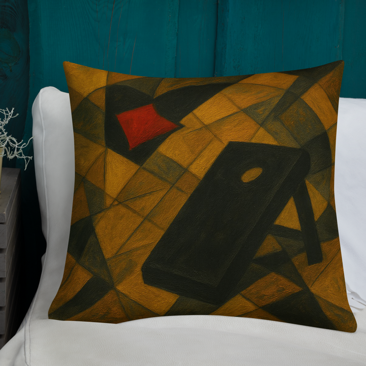 The Golden Board - The Cornhole Pillow