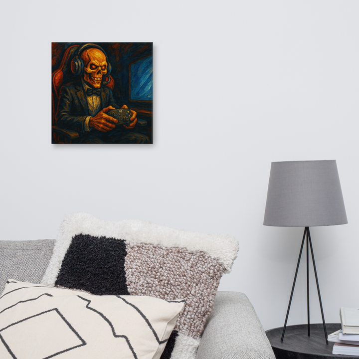 Last Round: The Gentleman Gamer Canvas