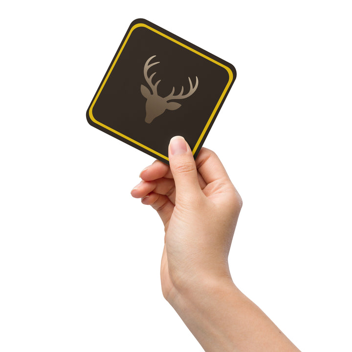 The Stag’s Mark Coaster - Godfrey's Hunting Line