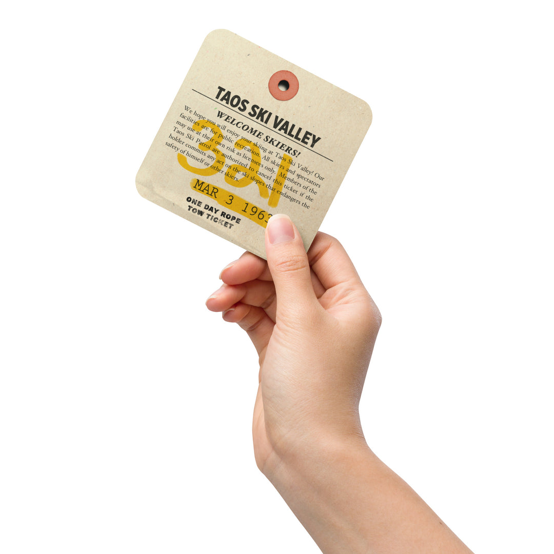 Taos Lift Ticket Coaster