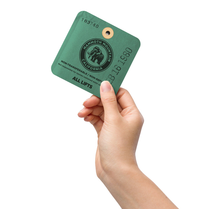 Mammoth Lift Ticket Coaster
