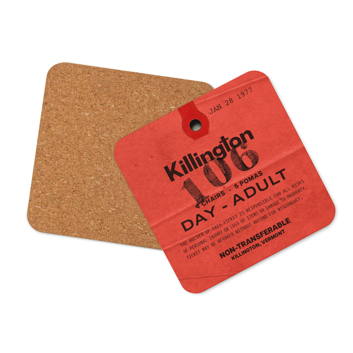Killington Ski Lift Ticket Coaster