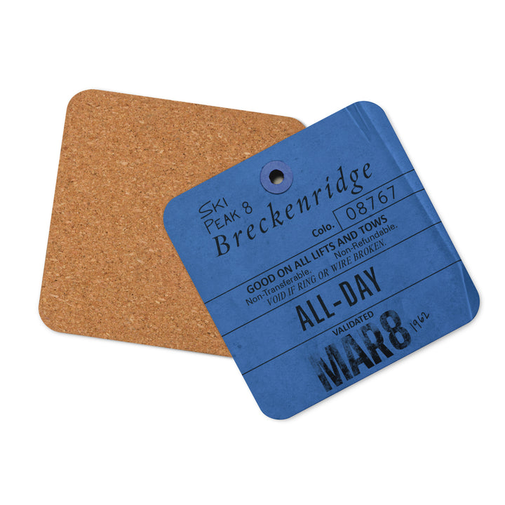 Breckenridge Ski Lift Ticket coaster