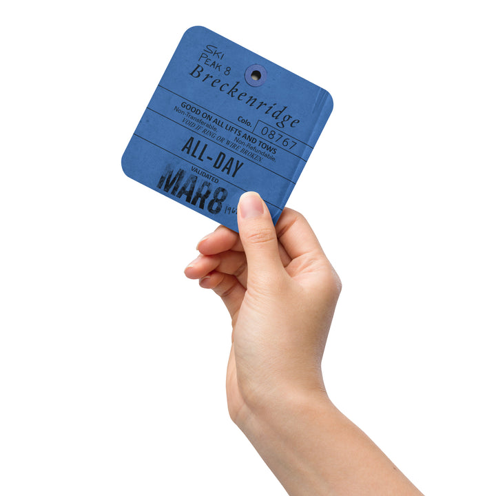 Breckenridge Ski Lift Ticket coaster